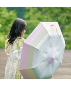 Mother garden マザーガーデン ユニコーン 子供用 晴雨兼用 折畳み傘   《レインボー柄》 50cm