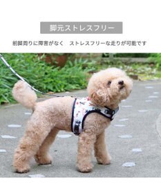 PET PARADISE リサとガスパール 保冷剤ポケット付き ハーネス Ｓ 小型犬