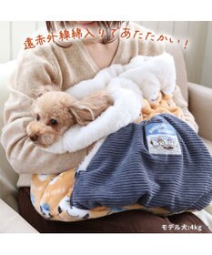 PET PARADISE スヌーピー 遠赤外線 犬たんぽ  《ブラザー柄》 40×48cm