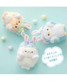 Mother garden しろたん 洗顔ぽてぽてマスコット 《らっこいぬ》 もこもこアワー 単品