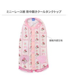 PET PARADISE ディズニー ミニーマウス 接触冷感背中開き タンクトップ 《レース柄》 小型犬