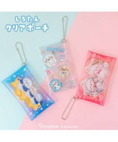 Mother garden しろたん クリアポーチ 《ぷっくり柄》 単品