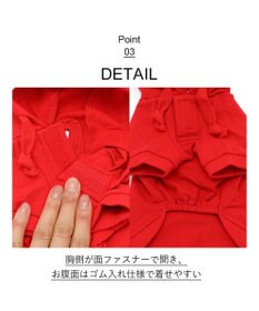 PET PARADISE 犬の服 犬 服 秋冬 Ｌｅｅ パーカー 【小型犬】 白 ロゴ レッド イエロー