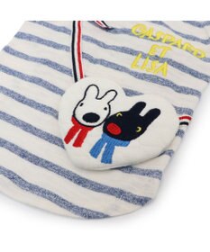 PET PARADISE リサとガスパール ボーダーハートＴシャツ 小型犬
