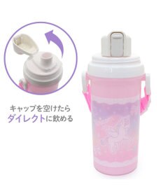 Mother garden マザーガーデン ユニコーン コップ付 直飲み プラボトル 水筒 《ハピネス柄》
