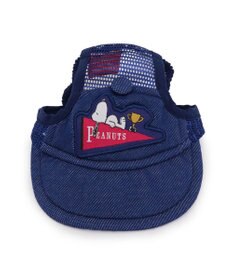 PET PARADISE スヌーピー デニム風キャップ 中型犬 ＳＭ～Ｍ / L