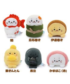 Mother garden しろたん お節マスコット 《黒豆》 【単品】
