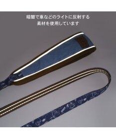 PET PARADISE スヌーピー リード 《デニム風》 Ｍ～Ｌ 大型犬