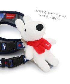 PET PARADISE リサとガスパール マスコット付きハーネス 《ハート柄》 ＳＳ