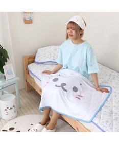 Mother garden しろたん クール ブランケット 《顔ぼん》 70×100cm ひざかけ