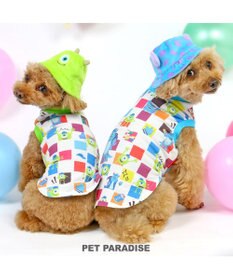 PET PARADISE ディズニー マイク バケットハット付き Tシャツ 小型犬