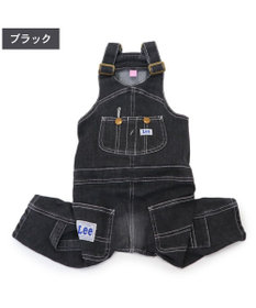 PET PARADISE Lee デニム オーバーオール 《ブラック》 小型犬