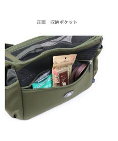 PET PARADISE J.PRESS スリング ショルダー キャリーバッグ 《カーキ》 小型犬