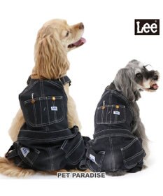 PET PARADISE Lee デニム オーバーオール 《ブラック》 小型犬