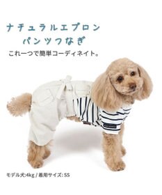 PET PARADISE 犬の服 犬 パンツ つなぎ 【小型犬】 ナチュラル