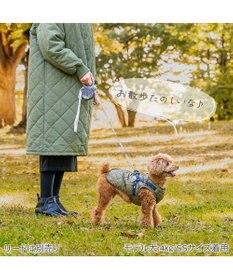 PET PARADISE J.PRESS  アウターハーネス オニオンシームステッチ 《カーキ》 小型犬