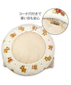 PET PARADISE ペットパラダイスくまちゃん 丸寝袋 《ほっこりくま柄》 Ｓ