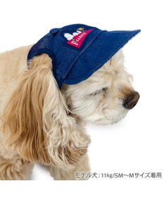 PET PARADISE スヌーピー デニム風キャップ 中型犬 ＳＭ～Ｍ / L