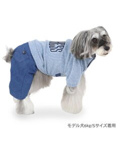 PET PARADISE J.PRESS 杢 トレーナー パンツつなぎ 小型犬