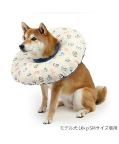 PET PARADISE スヌーピー makokoro エリザベスカラー ＳＭ 中型犬