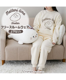 Mother garden しろたん フリース ルームウェア 上下セット ユニセックス