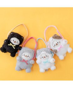 Mother garden しろたん ついてきちゃうしろたん マスコット 着せ替えカバー 《グレー猫》単品