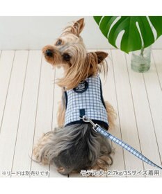 PET PARADISE J.PRESS クールベスト ハーネス 《チェック柄》 ＳＭ 中型犬