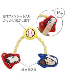 PET PARADISE スヌーピー 野球ロープトイ