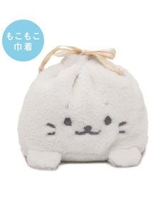 Mother garden しろたん もこもこ 巾着