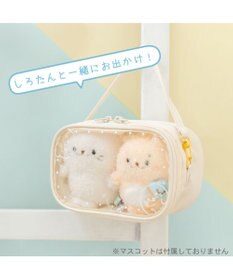 Mother garden しろたん どこでも！たてよこぬいぐるみキャリーケース 《ホワイト》