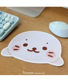 Mother garden しろたん 顔型 マウスパッド ダイカットマウスパッド