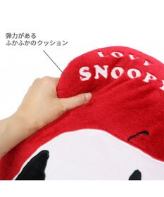 PET PARADISE スヌーピー クッション ベッド 《ハート ボア》  60×48cm