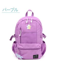 Mother garden マザーガーデン ユニコーン キッズ リュック パープル リフレクターキーホルダー付き