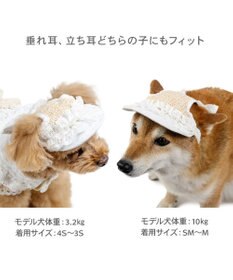PET PARADISE ペットパラダイス フリル キャップ ４Ｓ～３Ｓ/ＳＳ～Ｓ