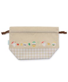 Mother garden しろたん キッチン柄 ランチ巾着 お弁当袋