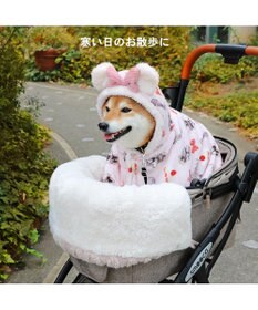 PET PARADISE ディズニー ミニー 着る毛布 《ケーキ柄》 中型犬