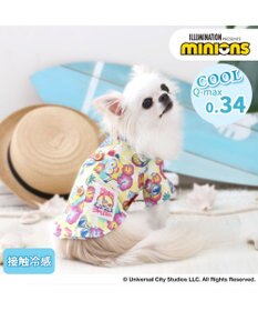 PET PARADISE ミニオン ハイビスカス柄 アロハシャツ 【小型犬】