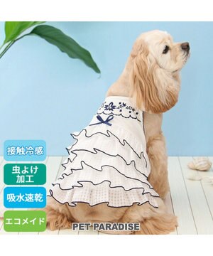  ペットパラダイス エコメイド 天竺 刺繍キャミソール 中型犬 大型犬
