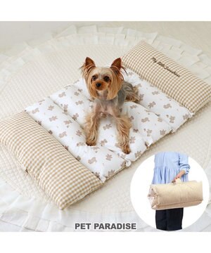  ペットパラダイス ごろ寝マット 《くまちゃん柄》 小型犬