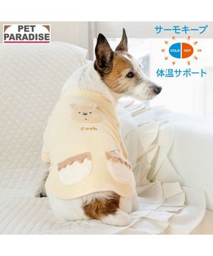  ディズニー くまのプーさん サーモキープ お顔Tシャツ 小型犬