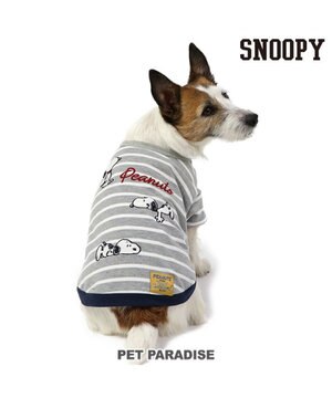  犬の服 犬 スヌーピー トレーナー 【小型犬】 ボーダー