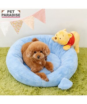  ディズニー くまのプーさん 丸型 ベット 《風船》 小型犬