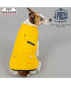  J.PRESS ダイヤＳＴ 綿入ベスト 《イエロー》 小型犬