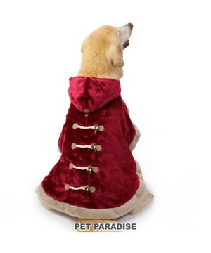  ペットパラダイス ダッフルポンチョ 《レッド》 中型犬 大型犬