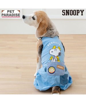  スヌーピー ウッドストック モリモリ オーバーオール 中型犬