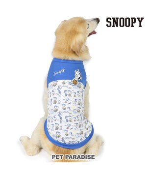  スヌーピー タンクトップ 《ファインプレー柄》 中型犬 大型犬