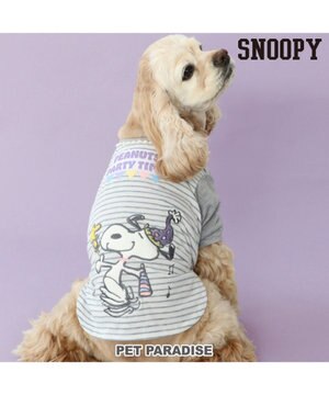  スヌーピー Tシャツ 《お誕生日 パーティー柄》 中型犬