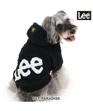  Lee ボア フリース パーカー 《ブラック》 小型犬