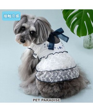  ペットパラダイス 接触冷感 刺繍ワンピース 小型犬