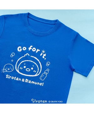  しろたん 半袖 Tシャツ 《 しろたん＆らむねのおうえん》 ユニセックス